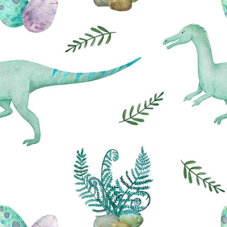 Fototapeta Zielone Dinozaury
