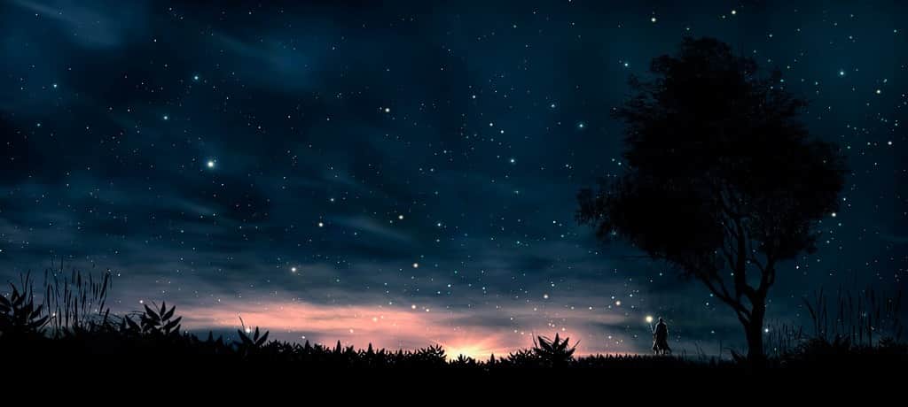Fototapeta Nocne Niebo