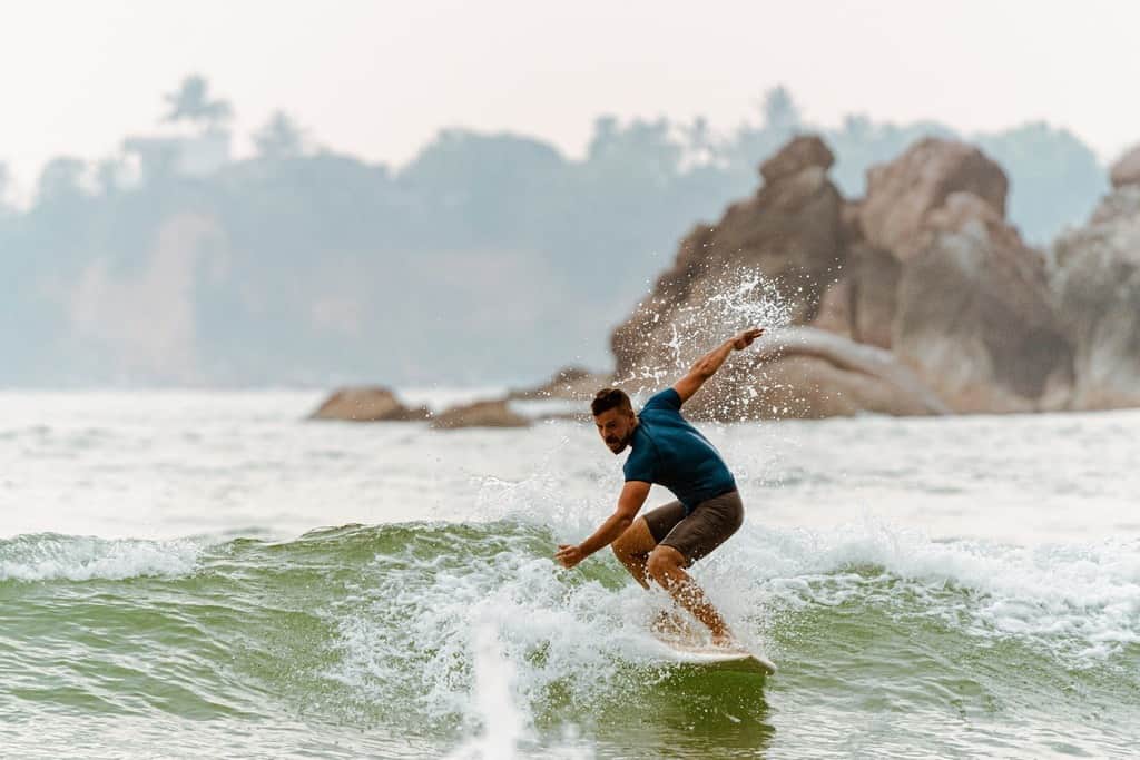 Fototapeta Surfer na Fali