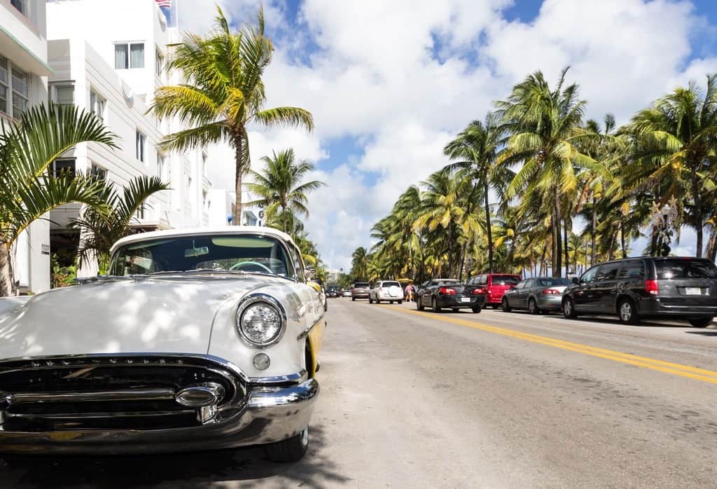 Fototapeta Ulica Miami