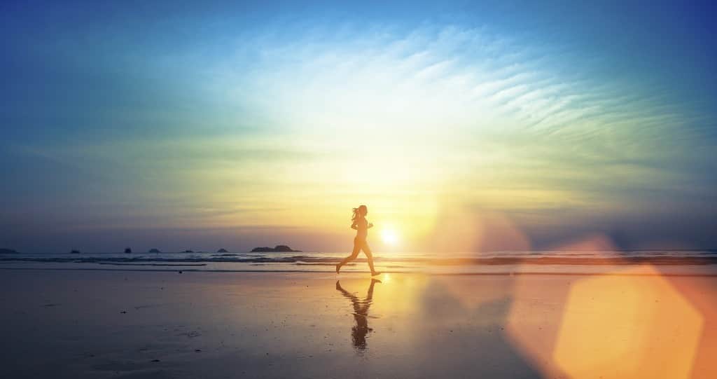 Fototapeta Bieg po Plaży