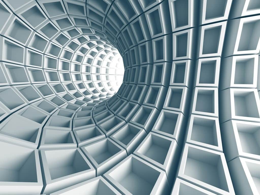 Fototapeta Tunel 3D