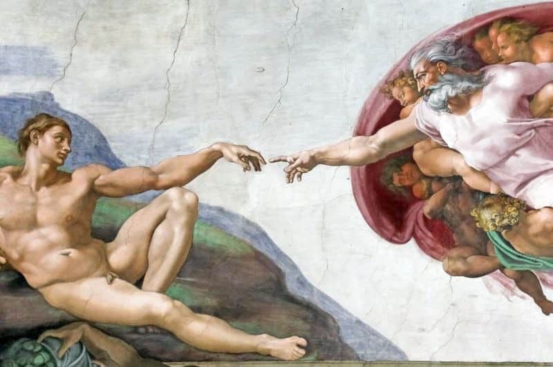 Fototapeta Stworzenie Adama