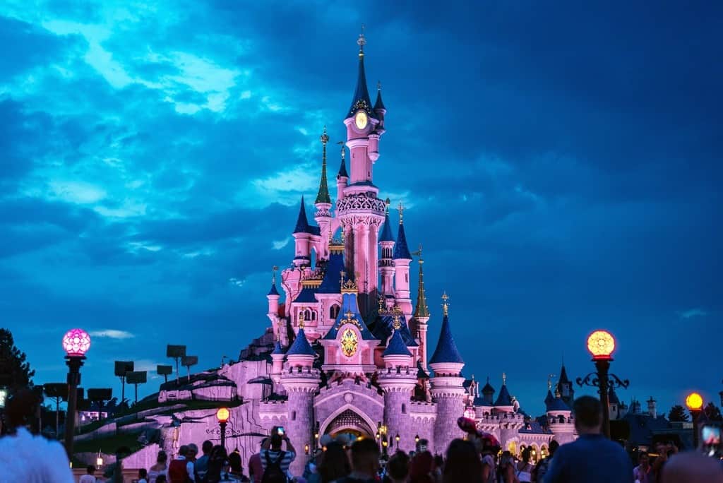 Fototapeta Zamek Disney