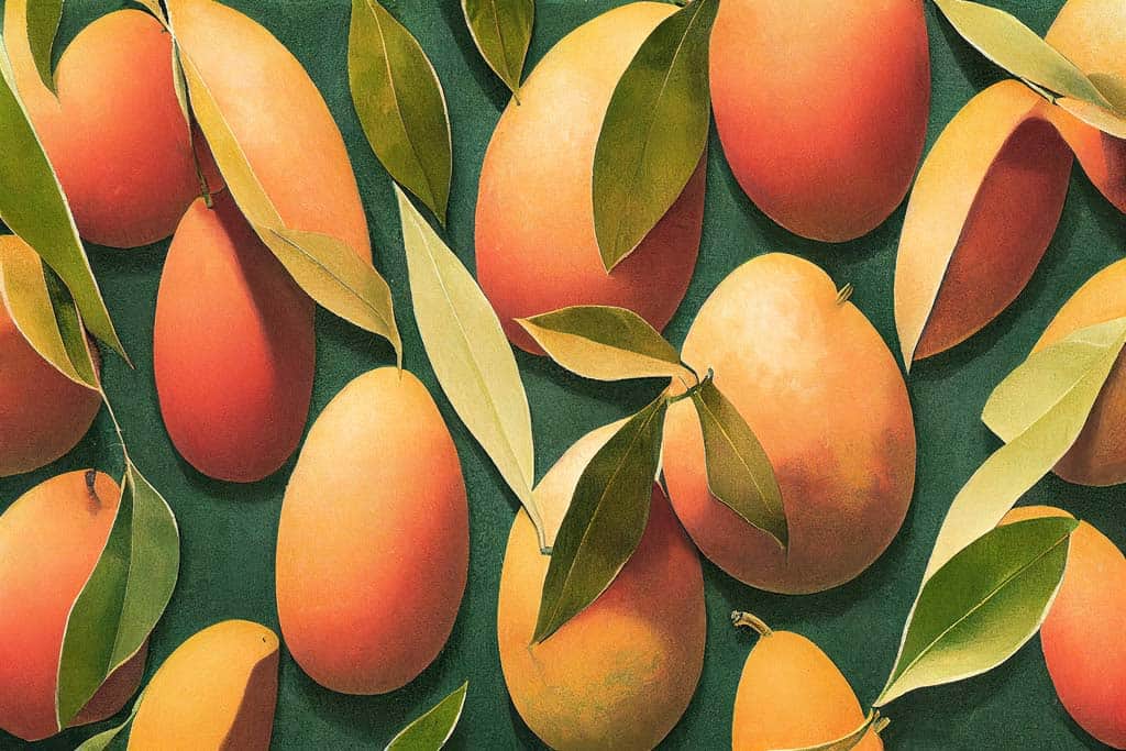 Fototapeta UVgel - Retro Mango